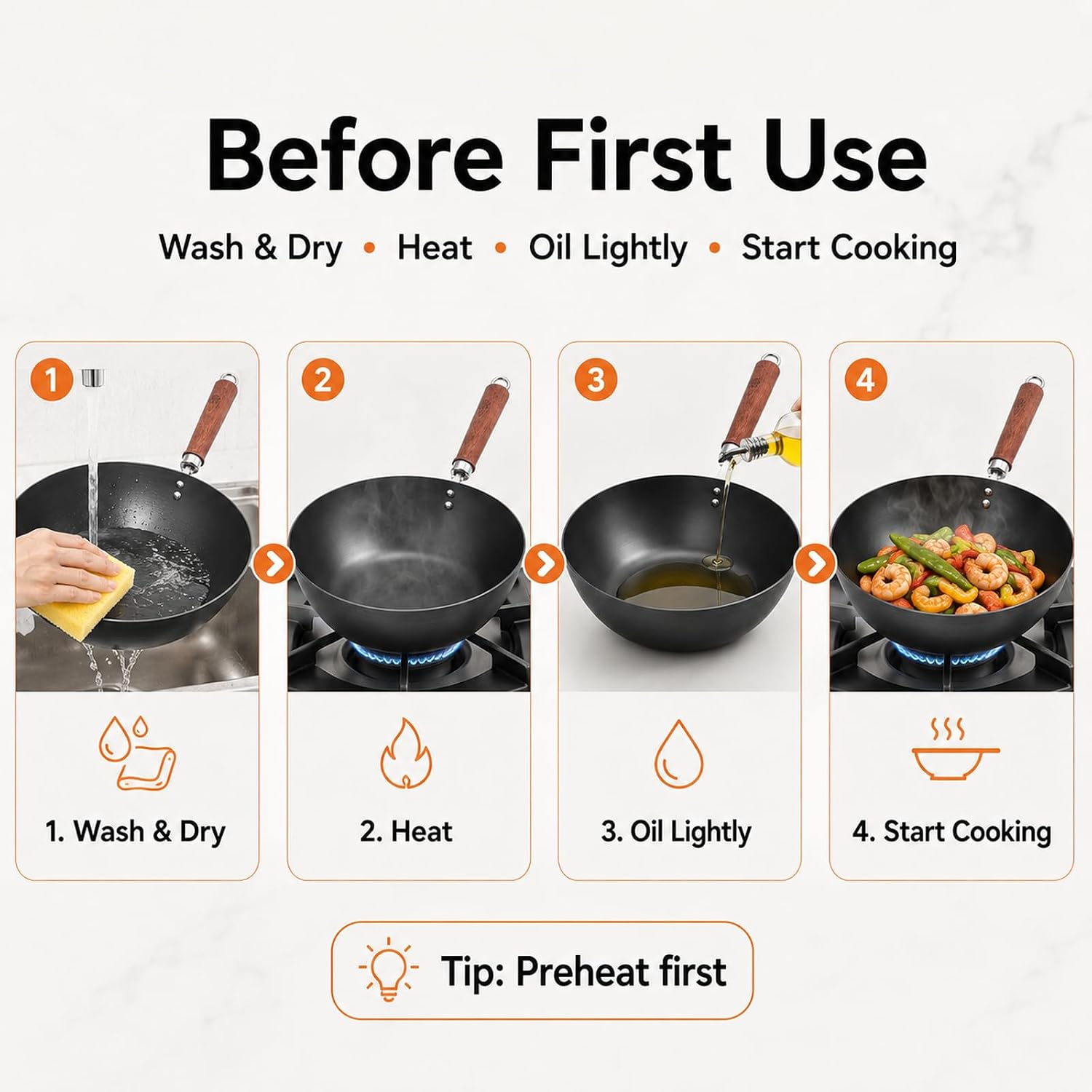 Steps Before First Use