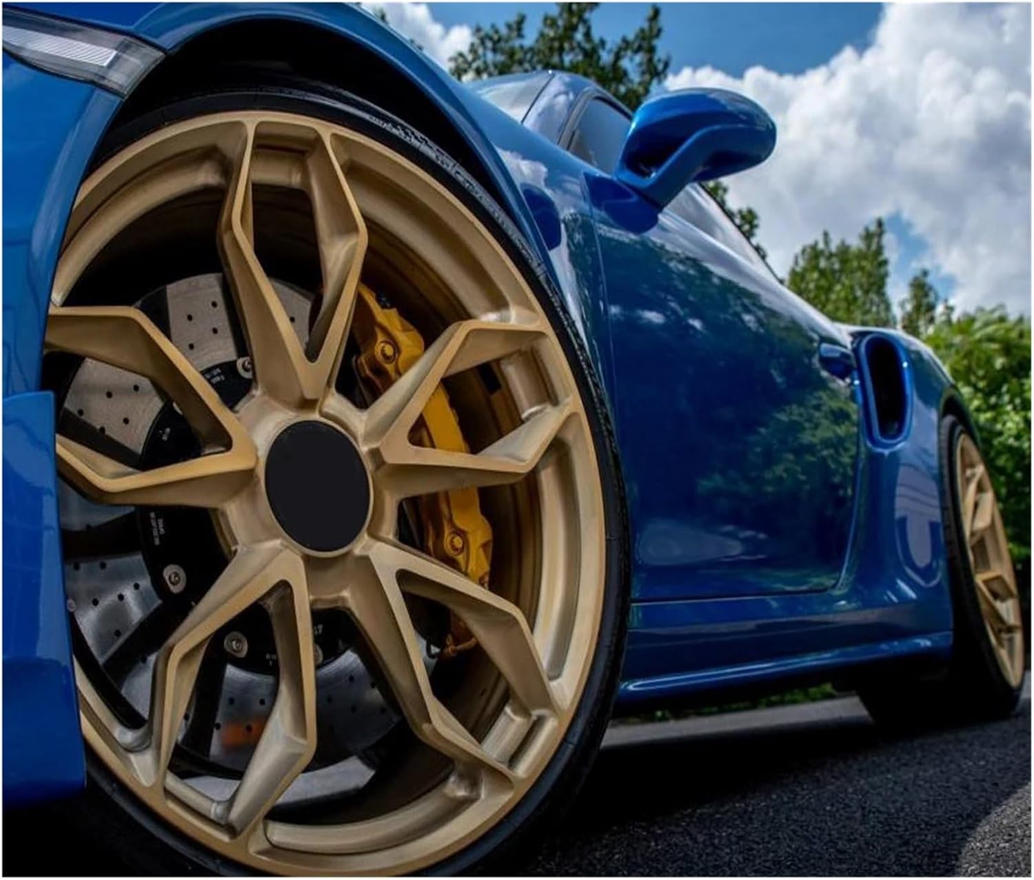 LHBJFCC 完全カスタムブロンズホイール 24 インチホイール 2 ピース鍛造ホイールリム車のリム