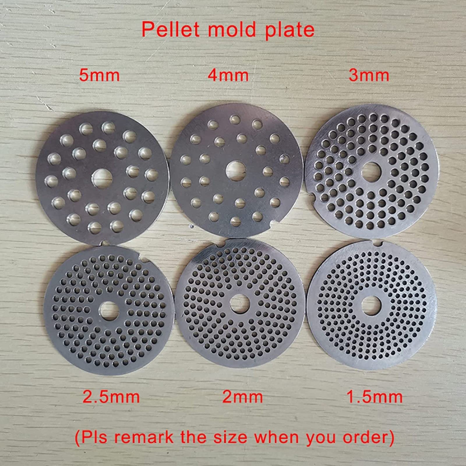 Tierfutter Pellet Maschine, Manuelle Futter Pellet Maschine, Haushalts Haustier Hunde Katzen Futter Hersteller, Köder Granulator Pelleter für Vögel, Angeln, für Fische, Papageien, Kinn, Indigo,2,5 Mm