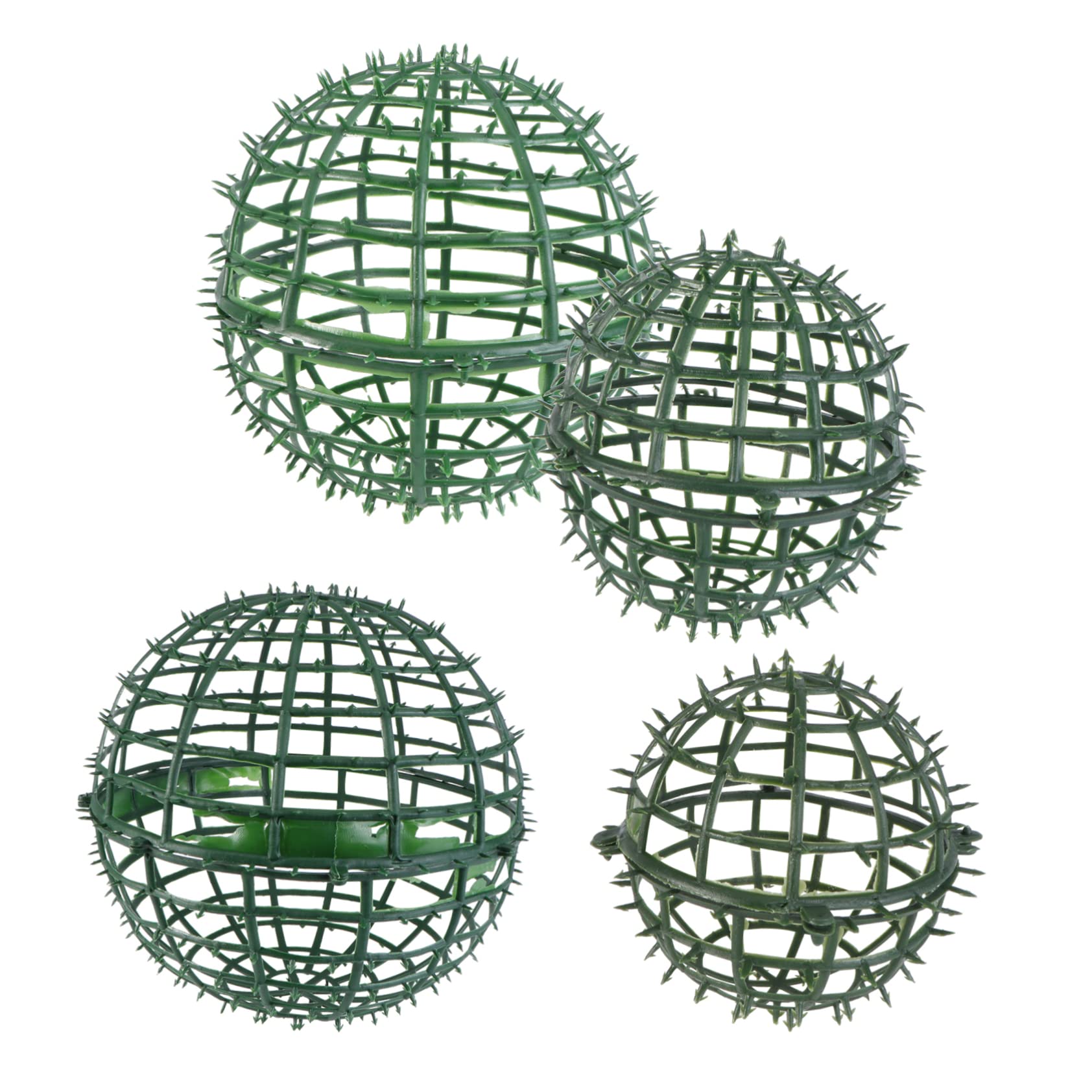 GOOHOCHY 4pcs Flower Arrangement Grass Ball Holder Decorative Flower Frame Wedding Supplies Grass Ball Rack Festival Supplies Grass Ball Shelf Wedding Props Wedding Ornament Flower Holder