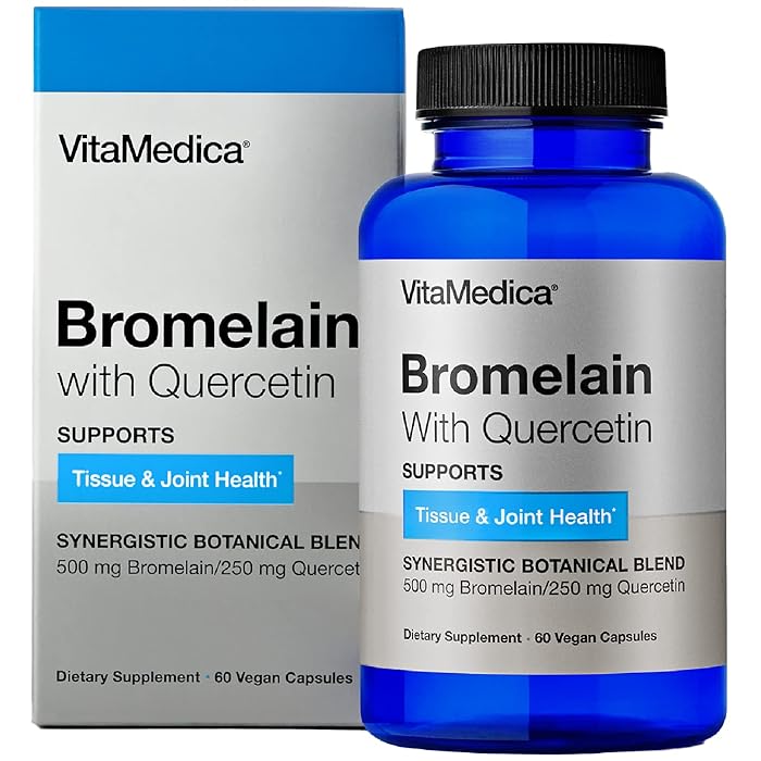 Buy VitaMedica Bromelain with Quercetin 2,400 GDU/Gram Sprains