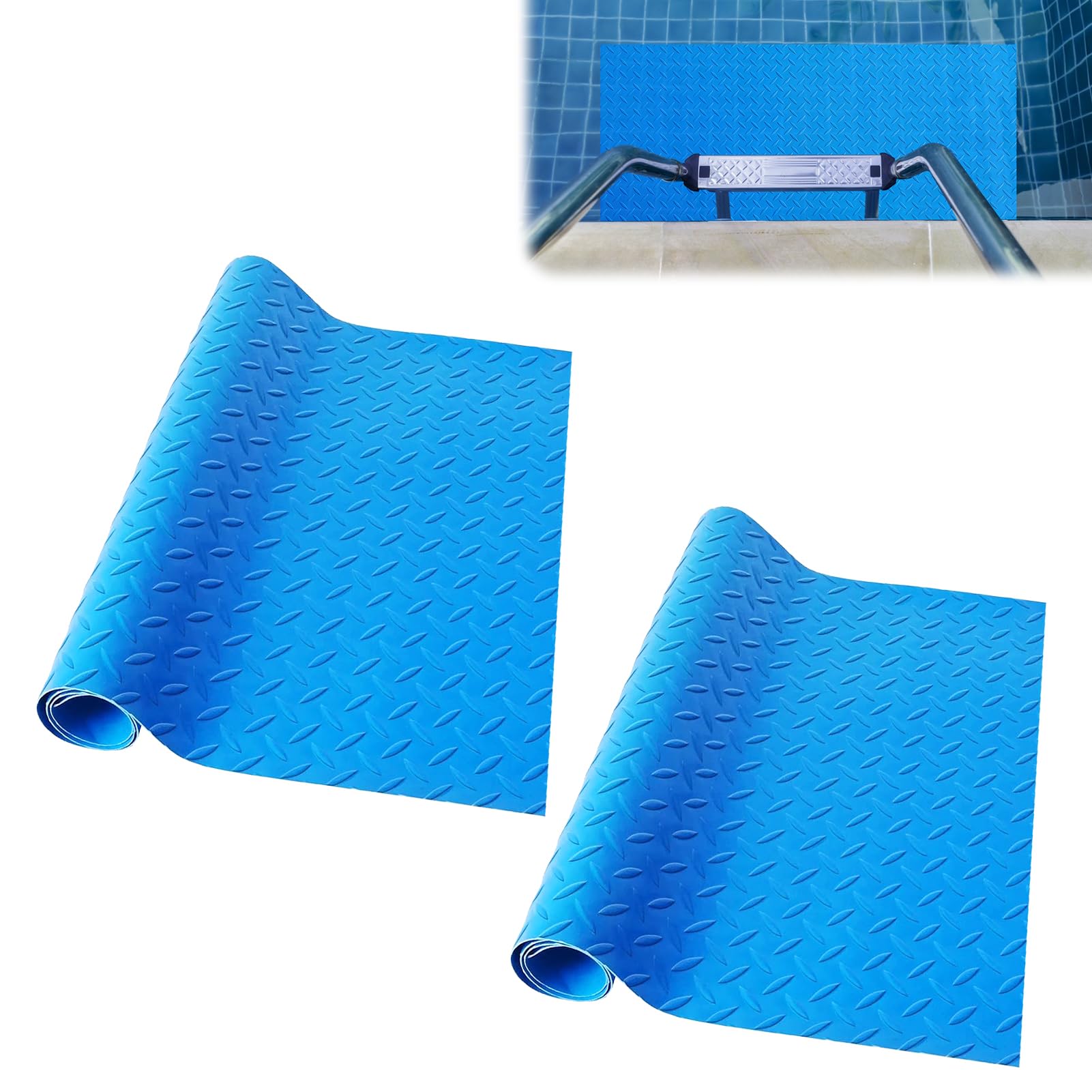Tapis échelle piscine idéal pour sécuriser la baignade des enfants en été