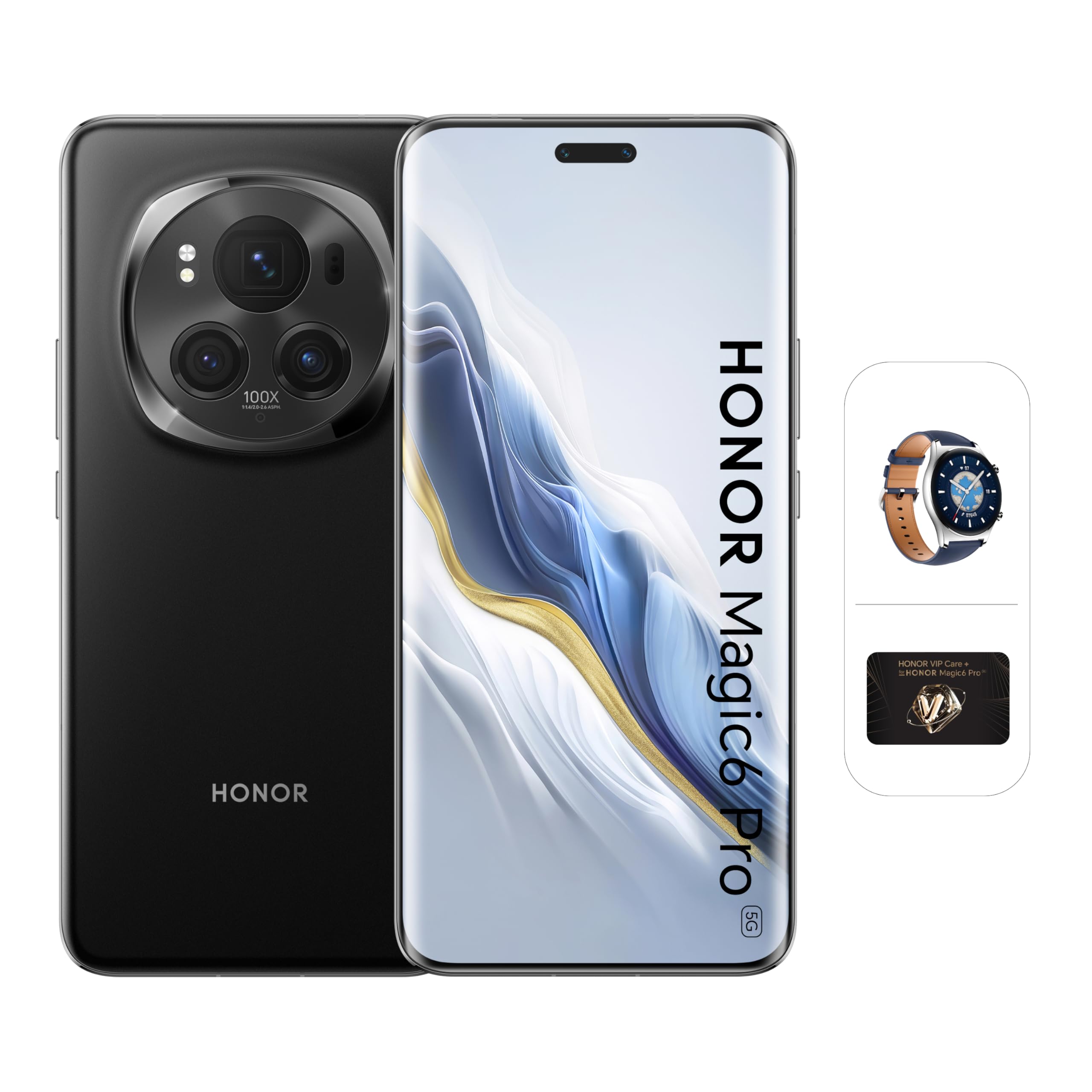 Honor Magic6 Pro 5G - 12 GB RAM, 512 GB - Black | Includes Gifts