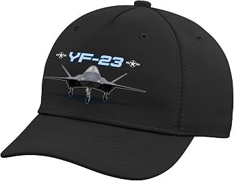 YF-23 Jet Fighter Graphic Adjustable Baseball Hat