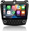 EZoneTronics 9 inch Android Car Radio Stereo, GPS Navigation, Carplay & Android Auto, Bluetooth, WIFI, for Honda Accord 2002-2007
