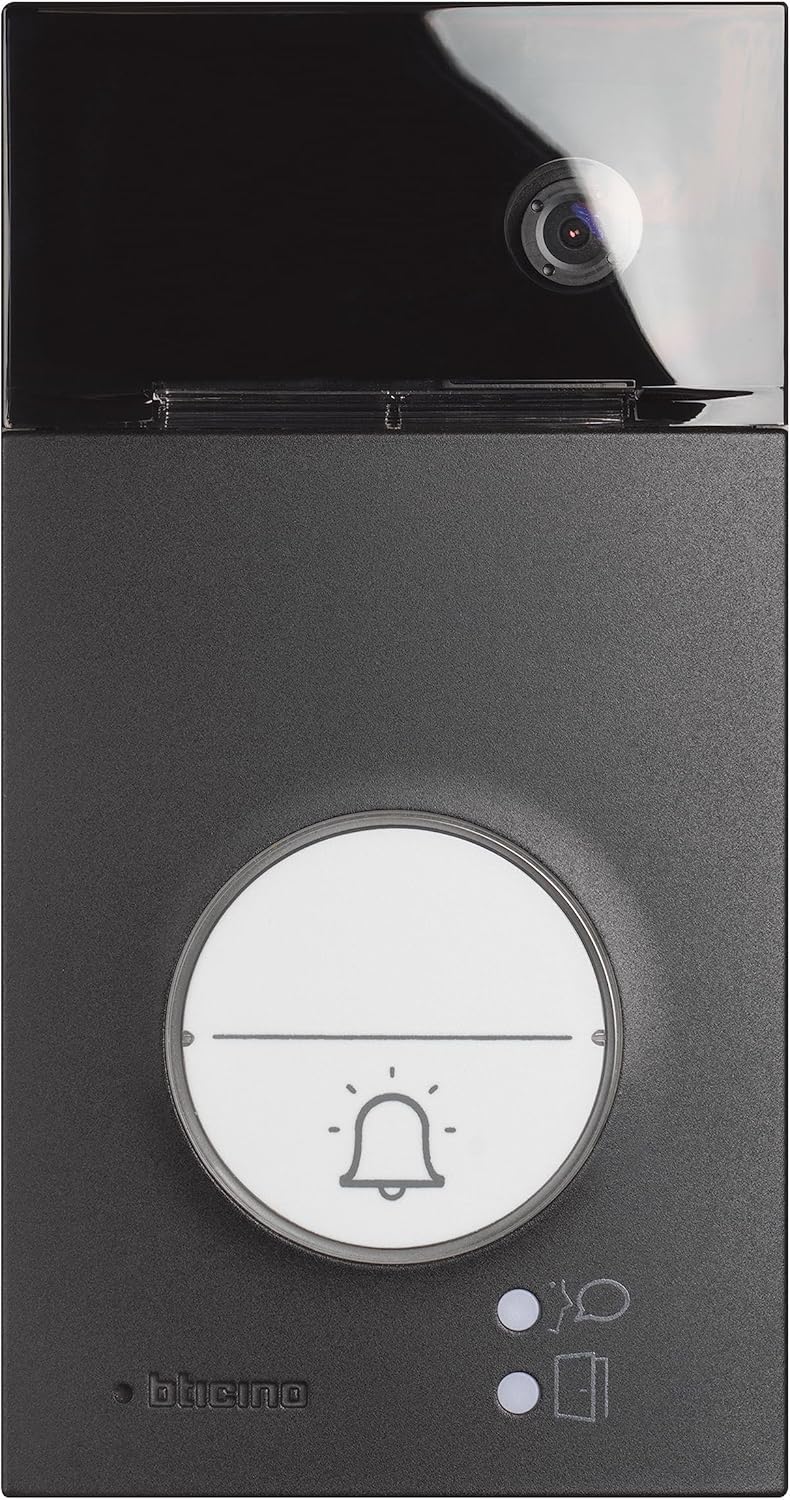 BTICINO "Legrand, Flex ONE 2-Draht Videosprechanlagen WLAN Set mit zwei Classe 300 X13E Innenstellen, 7"" Touchscreen, 105° Weitwinkel Kamera, 363910 & 344642