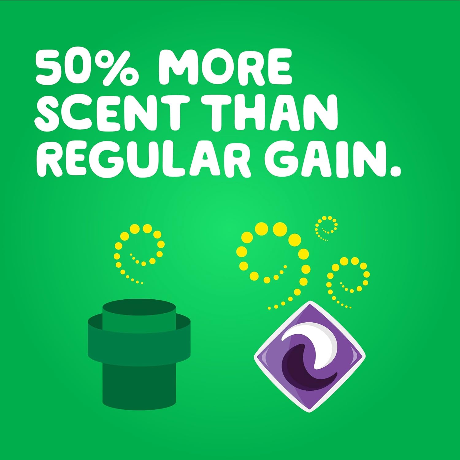 Gain Flings Moonlight Breeze Laundry Detergent Pacs Capsules, 35 Count