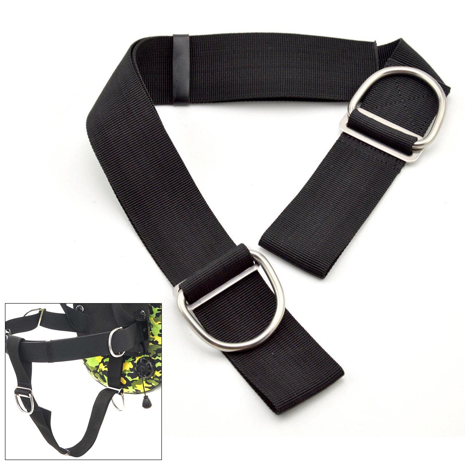 Amagogo Imbracatura per Immersione Inguinale Regolabile Accessorio BCD da 50 Mm