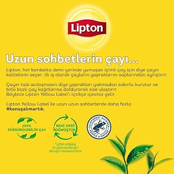 Lipton Doğu Karadeniz Demlik Poşet Çay, 48'li