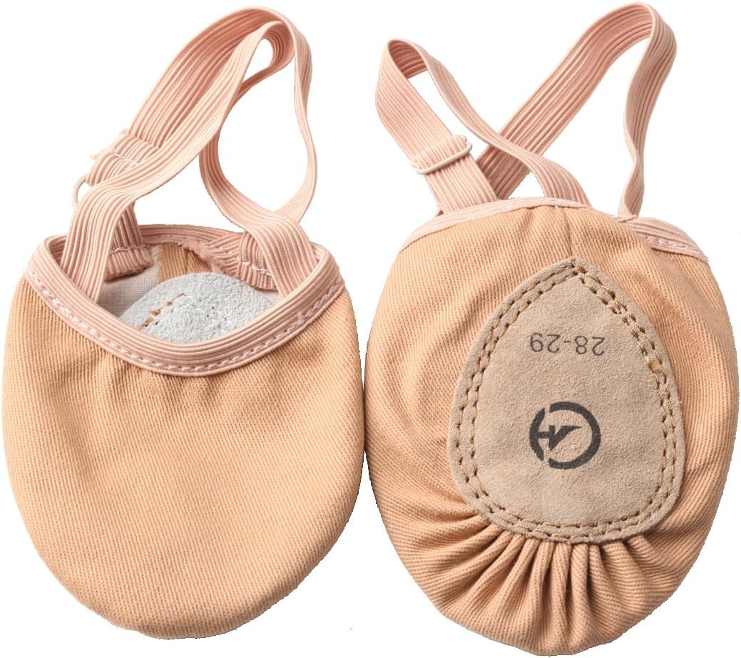 Dance Shoes of Half Sole Ballet Strap Slippers Girls
