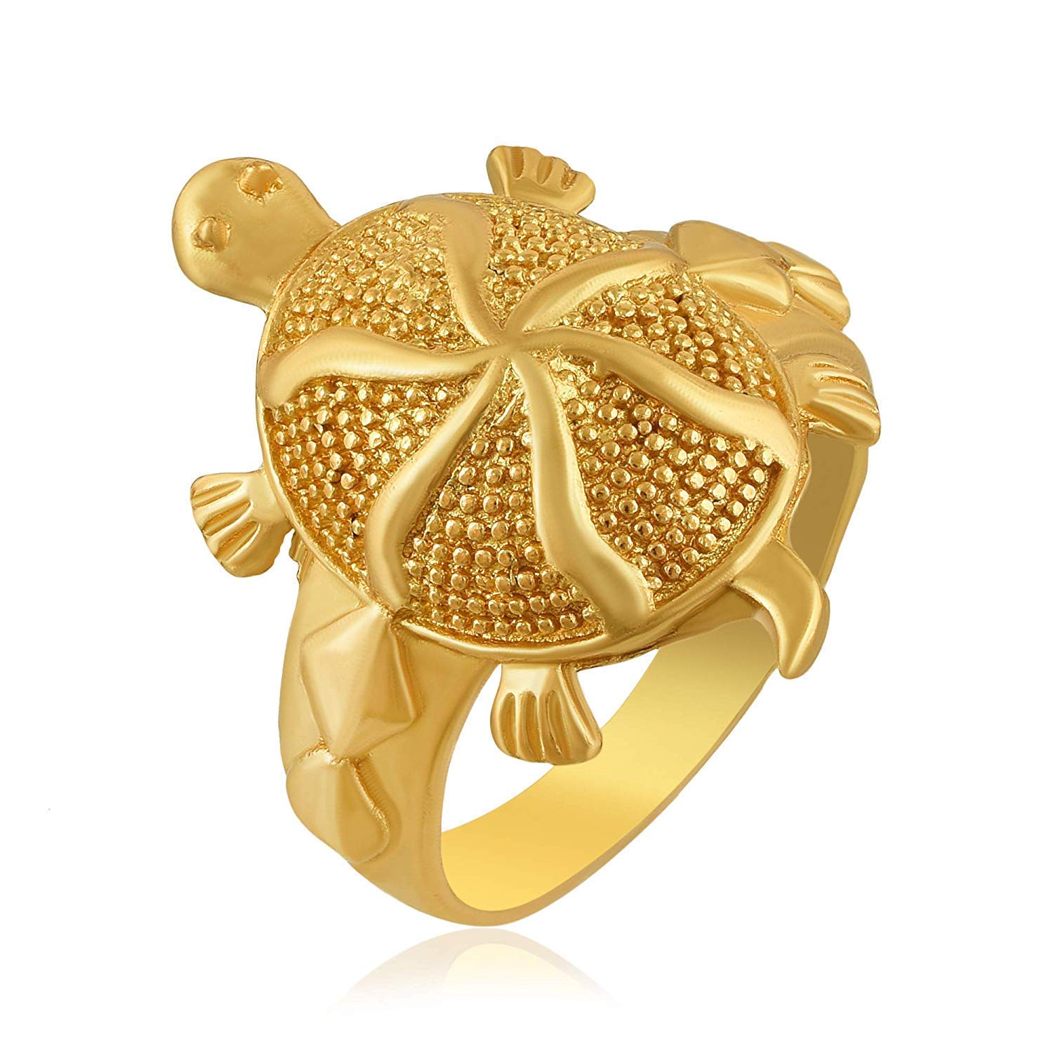 PS CREATION Gold Plated Charm Lucky Line On Tortoise Vaastu Fengshui Kachua Good Luck Charm Fashion Finger Ring for Men Women (B08Y8YPHVQ) Amazon Price History, Amazon Price Tracker