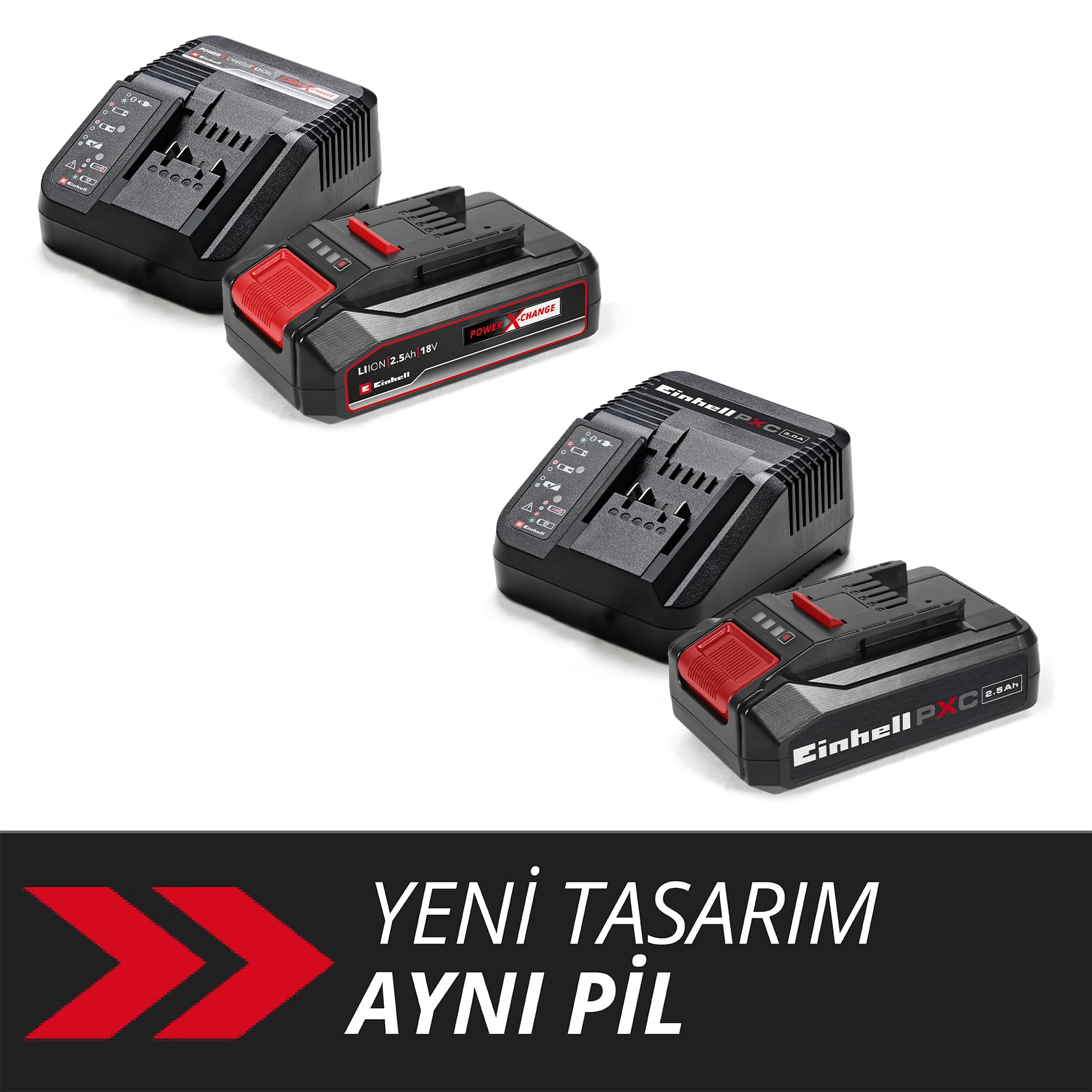 Einhell Orijinal Starter Kit 2,5 Ah PXC 4512097