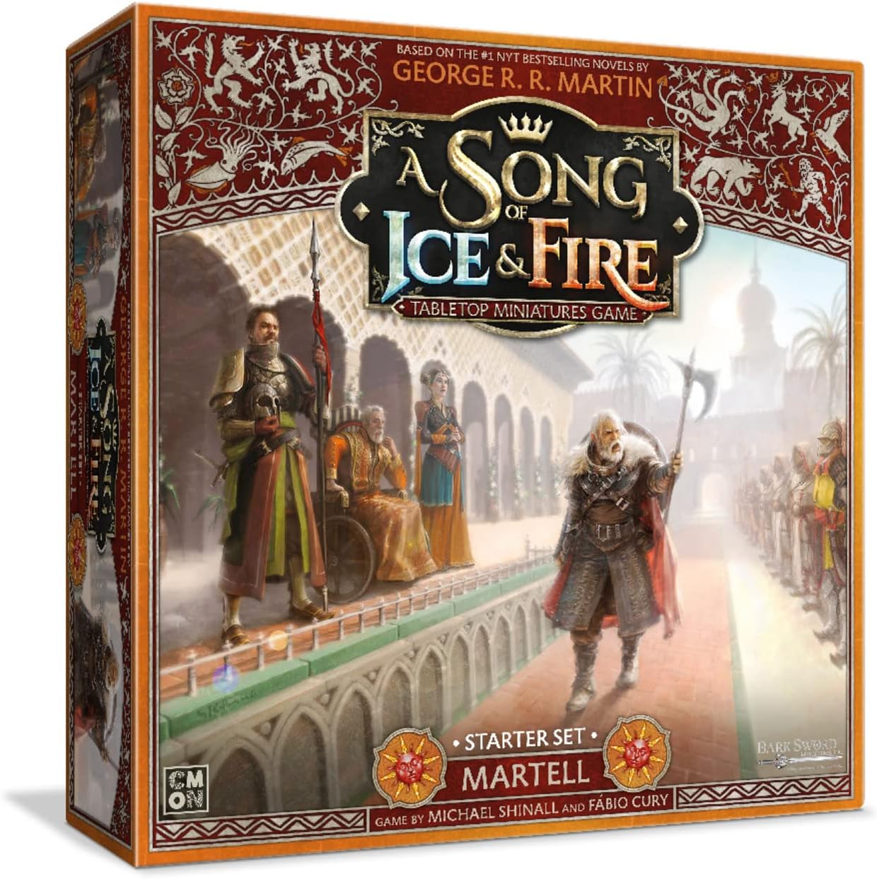 CMON A Song of Ice and Fire Tabletop Miniatures Game House Martell Starter Set | Strategy Game for Teens and Adults | Ages 14+ | 2+ Players | Average Playtime 45-60 Minutes | Made by