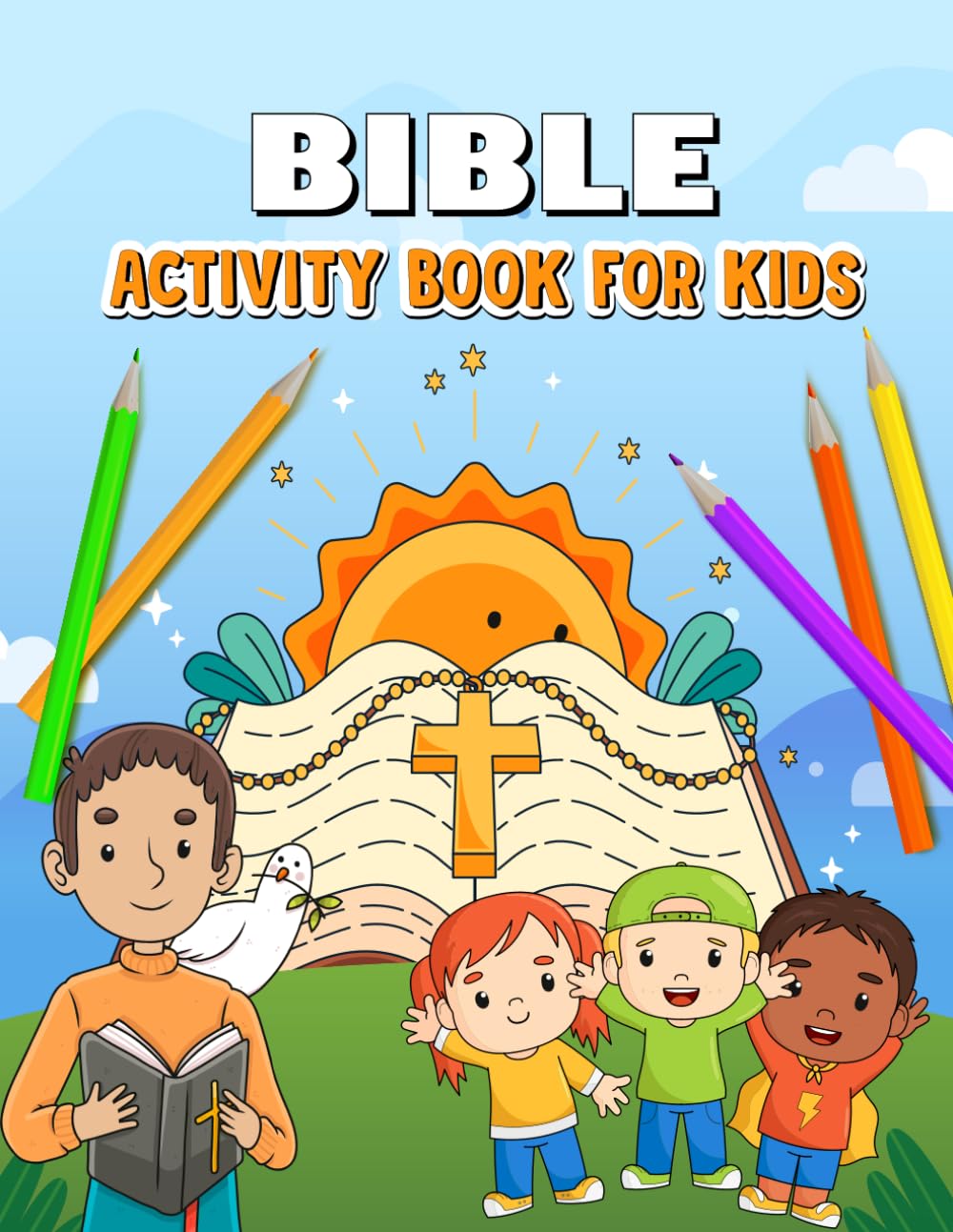 Bible Fun & Learning: An Activity Book for Kids: Christian Activity Workbook