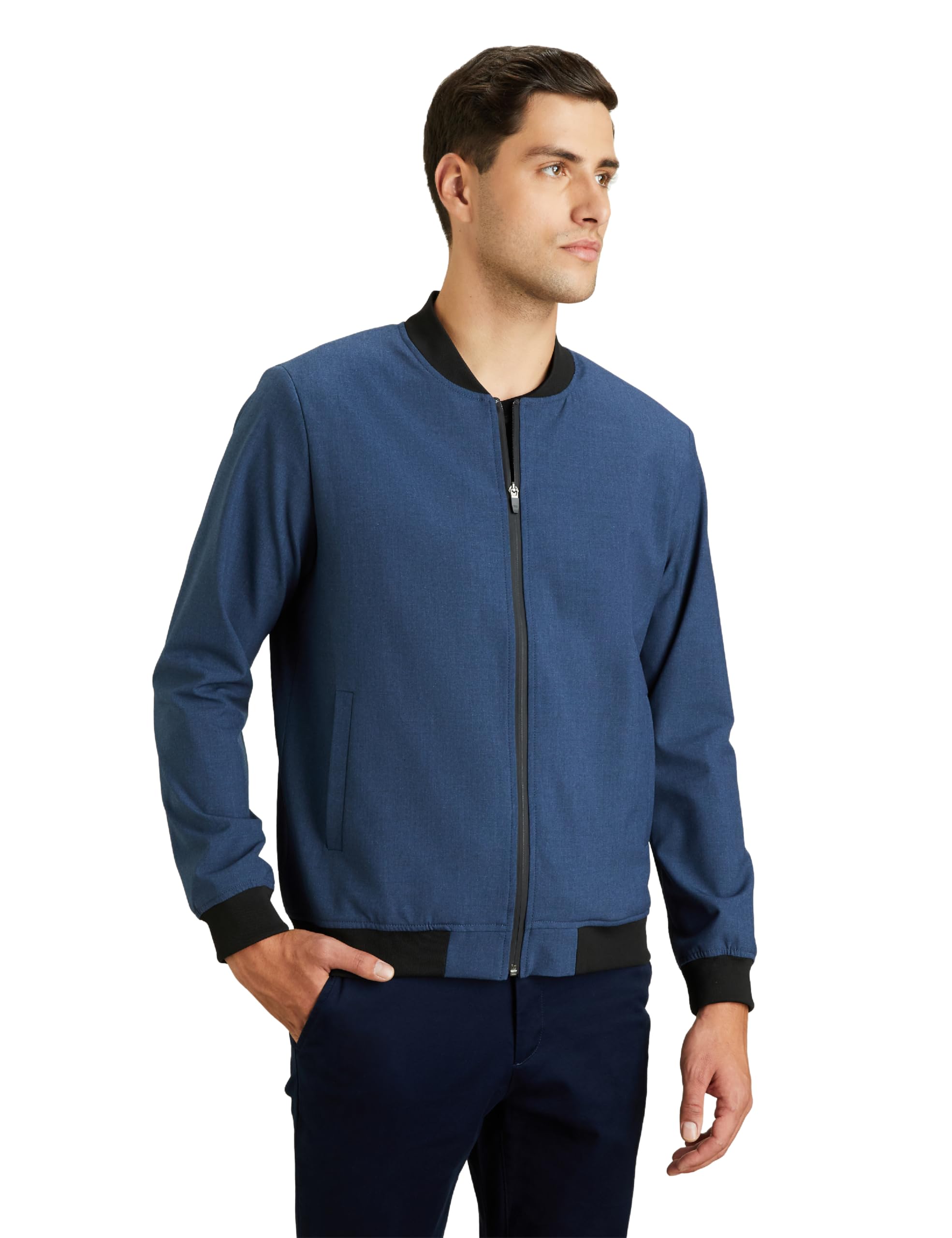 symbol premium Mens Smart Casual Fully Lined Mild Winter Jacket (Regular Fit)-picture-15
