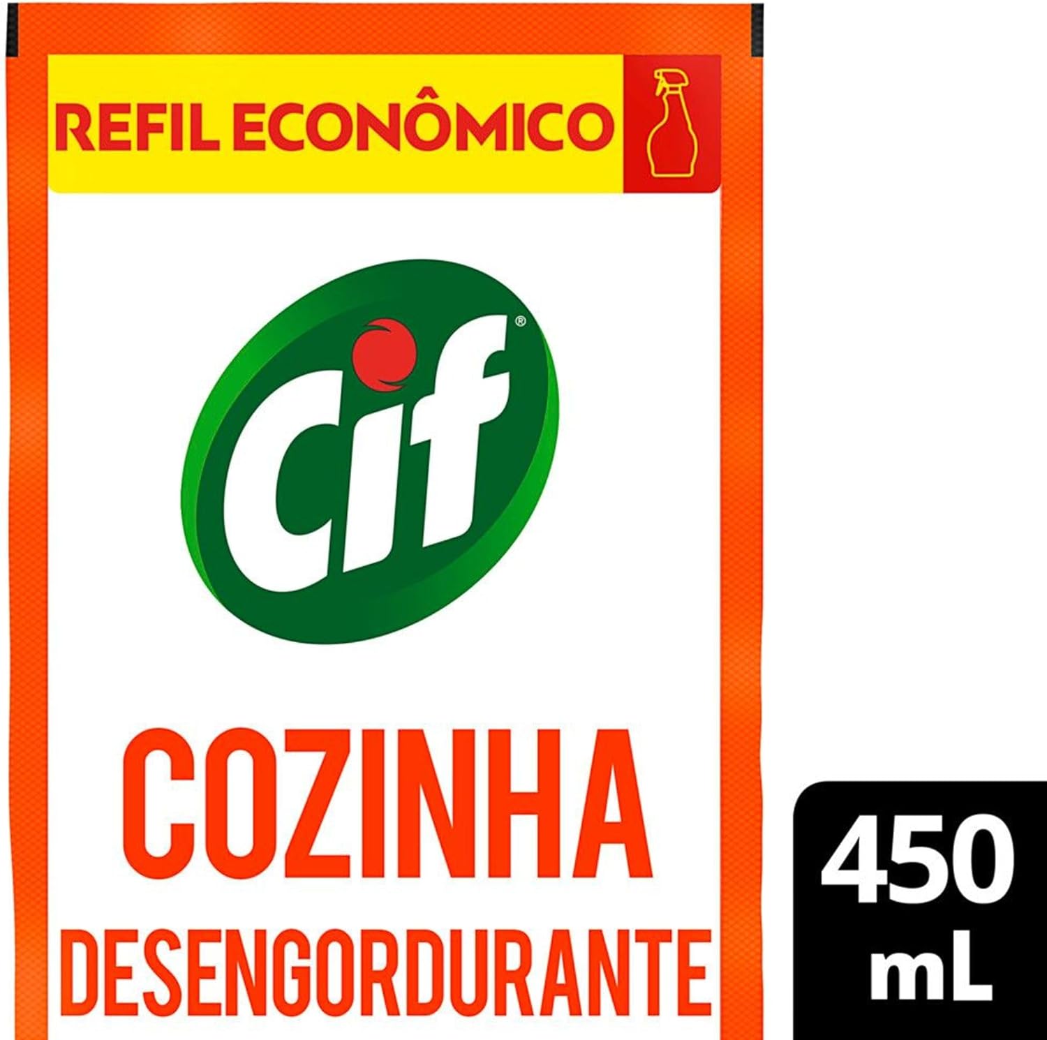 Limpador Especialista Cif Cozinha 450 ml Refil Econômico