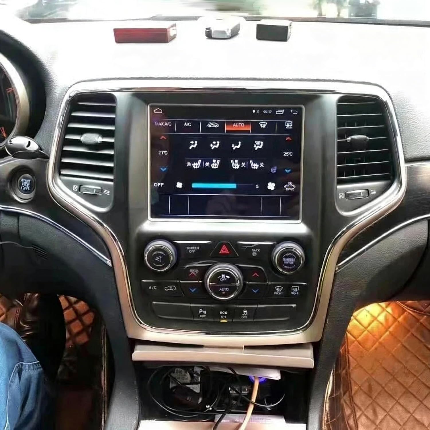 8.4inch Android 13 Stereo Radio for Dodge Challenger Charger 2015 2016 2017 2018 2019 2020 2021 Touch Screen Car Audio with Carplay Android Auto/WiFi/GPS AHD Camera Microphone, [2+32G]