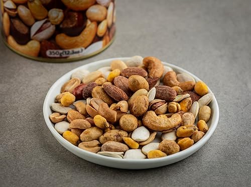 Miniatura 4 de YAFA Super Extra Nuts - Nueces secas - Nueces mixtas ligeramente saladas - Mezcla de nueces orgánicas - Sabor de Palestina - Mezcla de maní - Mezcla