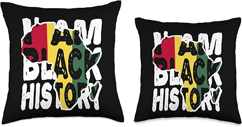 Miniatura 3 de African American Pride Black for Boys and Girls I'am Black History Month Pride African American Freedom - Almohada de 18 x 18 pulgadas, multicolor