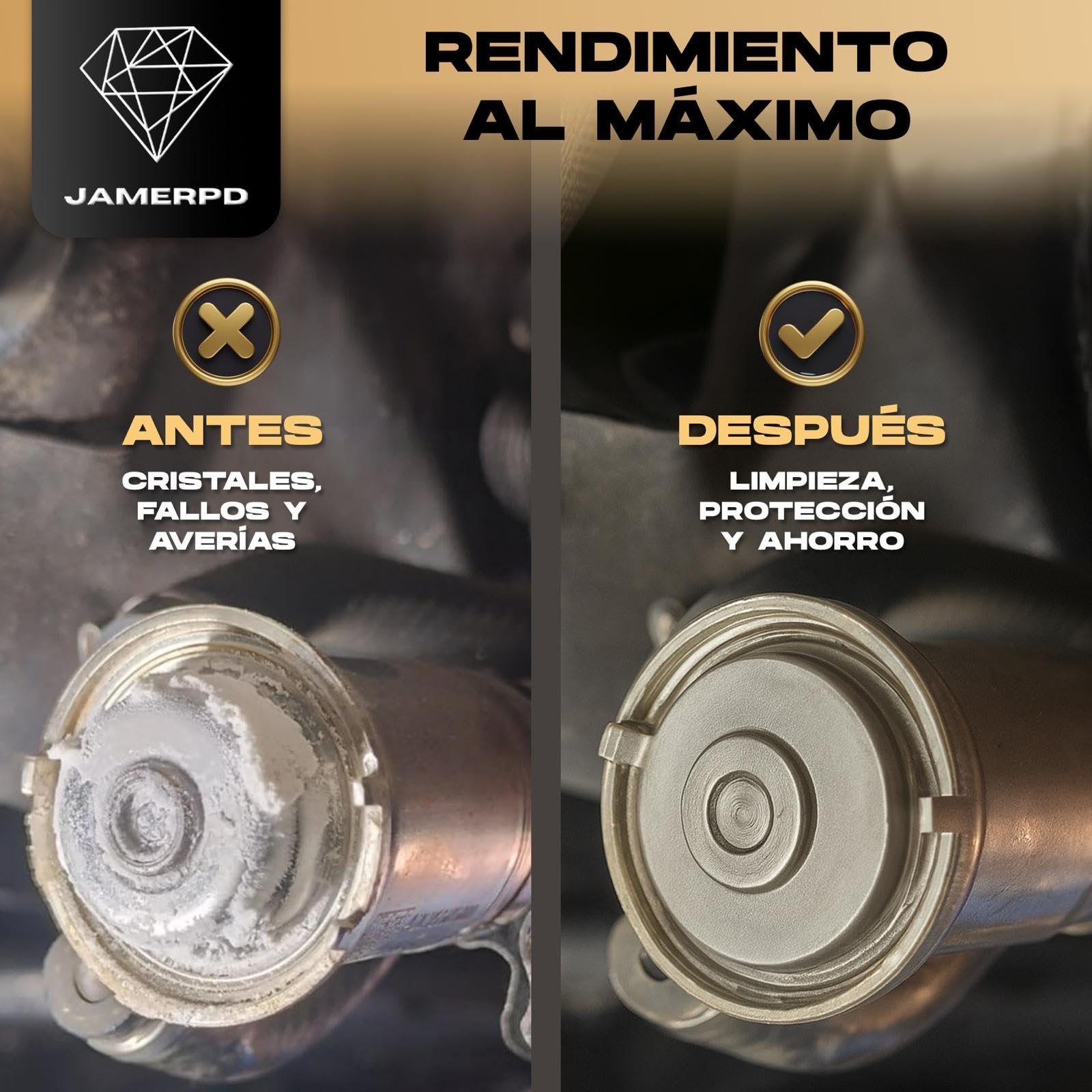 JAMERPD Aditivo Profesional Anticristalizante AdBlue con Dosificador - anticristalizante adblue Forte - adblue con anticristalizante - Anticristalizante 250 ml