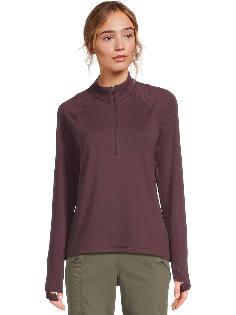 Burgundy Mountain Hardwear Crater Lake&#8482; Heavyweight Half Zip