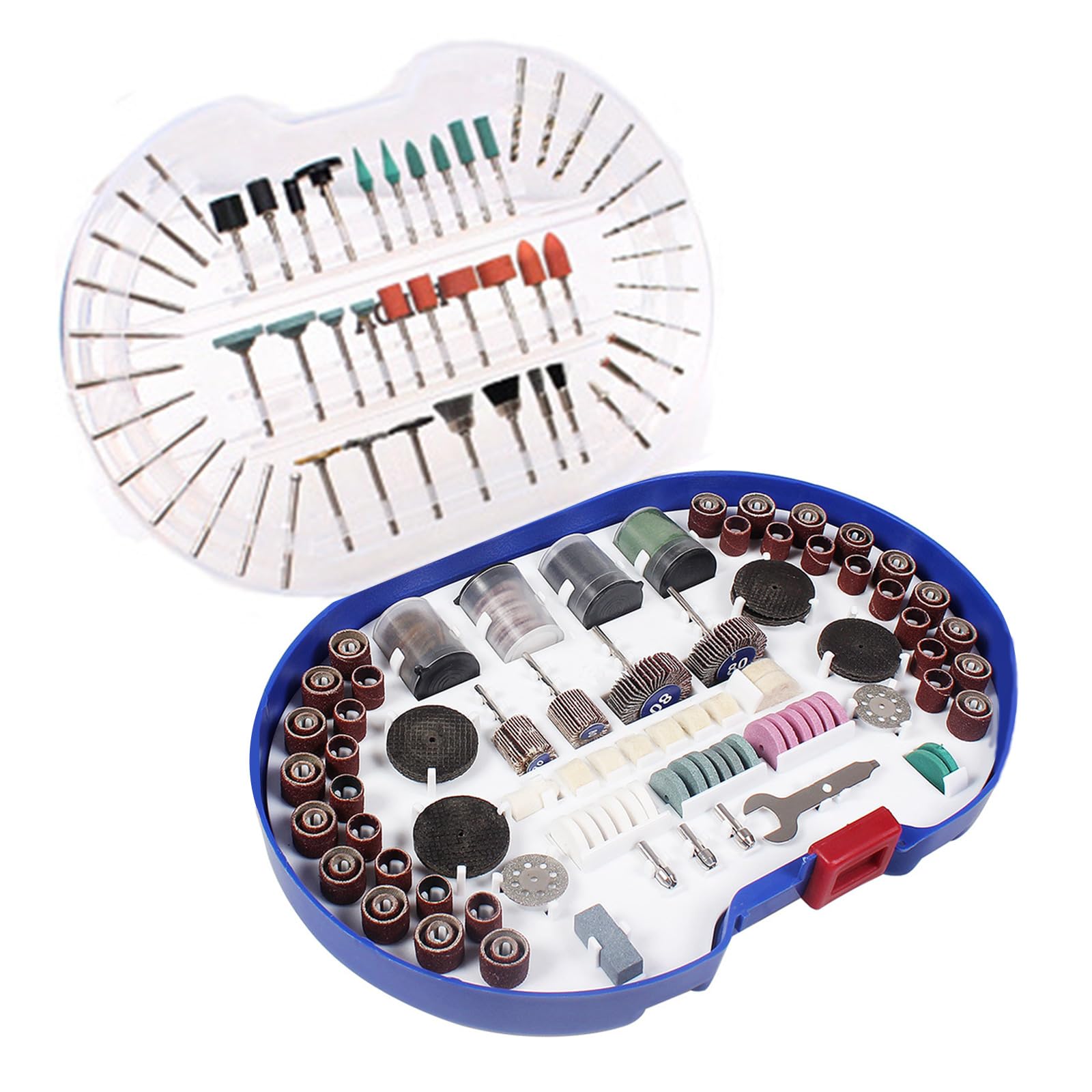 Pffiocix Complete A Set Of 276 Rotary Tool Attachment Kits Grinding Heads For Sanding Tools For Hobbyists And Professional Craftsmen