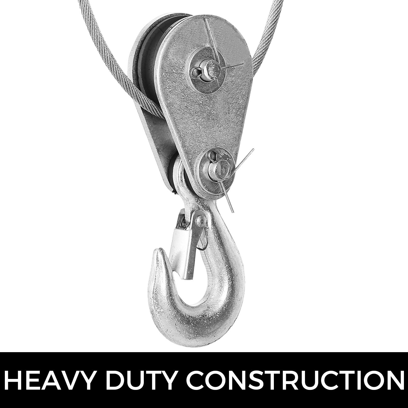 220V Mini Electric Hoist with Air Socket Remote Control Garage Auto