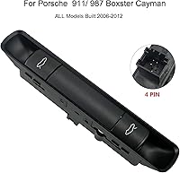 Vista 3 de Interruptor de liberación de capó y cubierta 99761310502A05 Cubierta interior para Porsche 911 Boxster Cayman 2005-2012