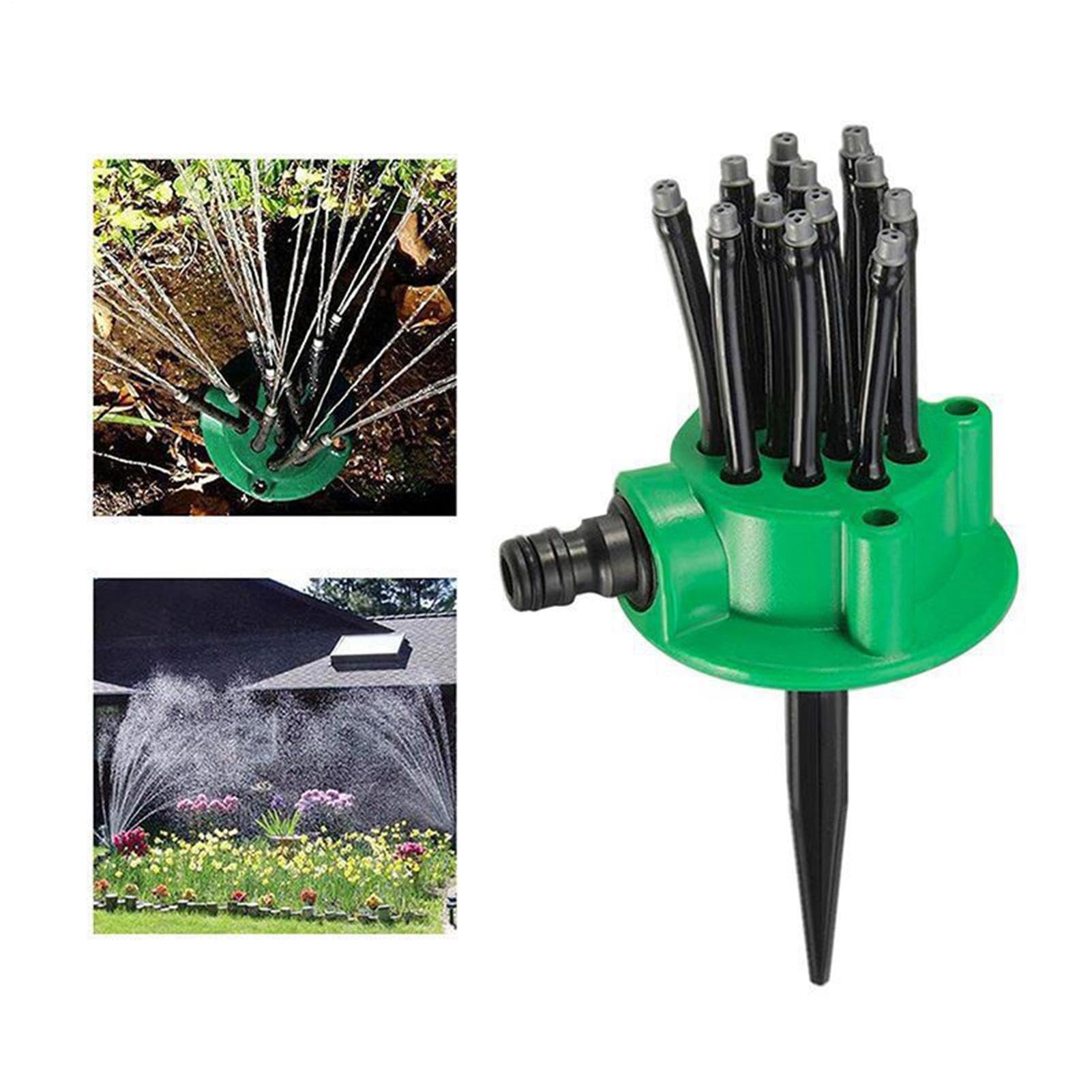 Garten Sprinkler zur Rasenbewässerung Wassersparend Verstellbar Mit Großer | Sprinkler Zur Blumen- Und Gartenbewässerung für die Gartenarbeit, Bepflanzung, , Rasen, Blumenbeete, den Auß