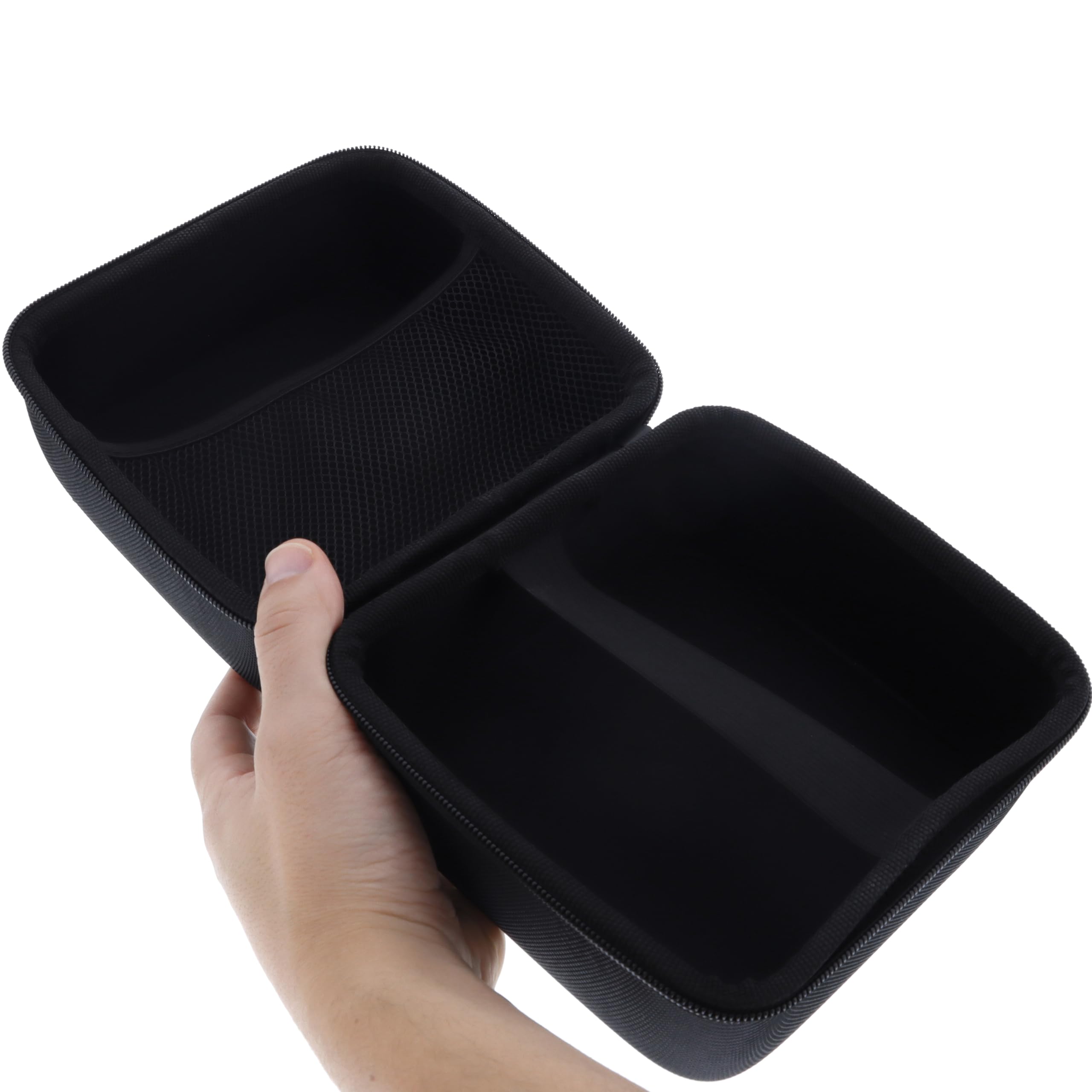 Tasche kompatibel mit Elgato Stream Deck + / XLR robuste Schutzhülle Transporttasche Tragetasche Case Aufbewahrung Studio Controller Zubehör für unterwegs schwarz