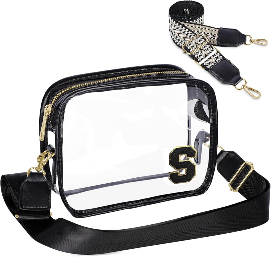 Clear Bags Clear Crossbody Purse Bag Stadium Approved Clear Tote