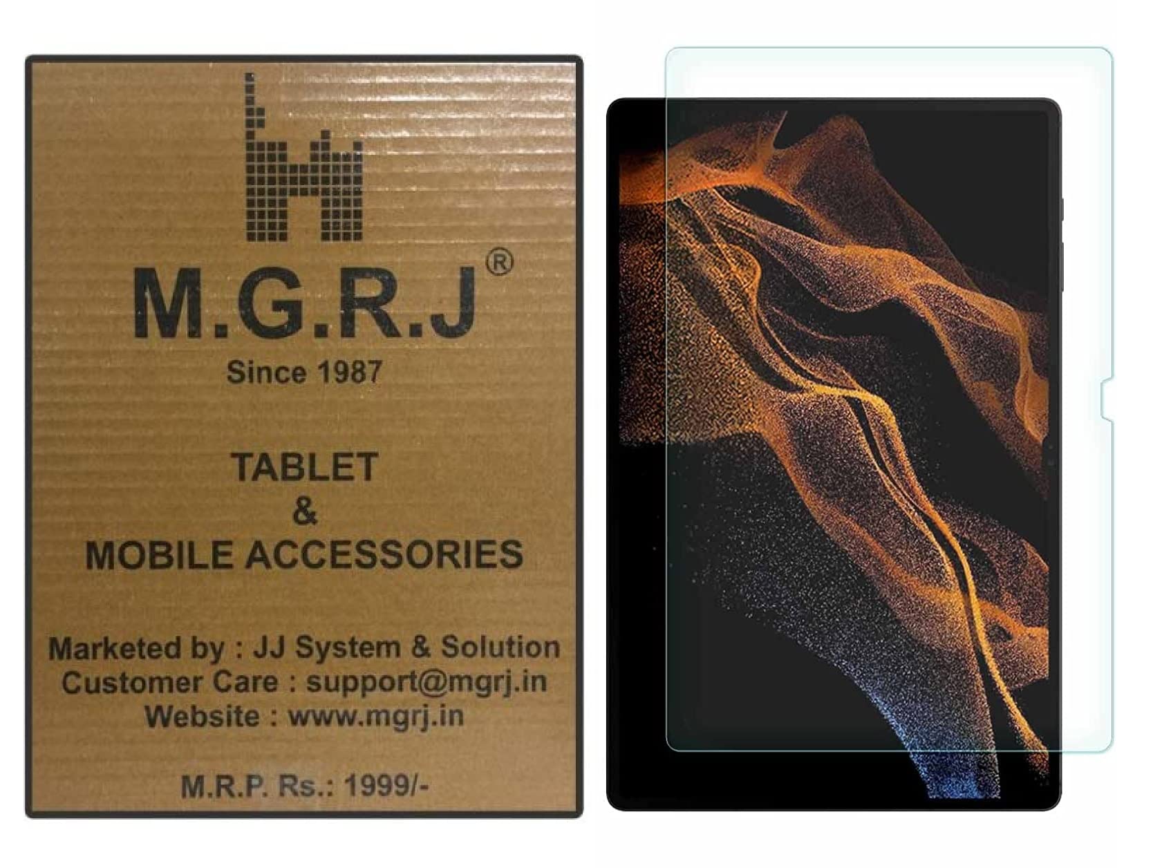 M.G.R.J® Tempered Glass Screen Protector Compatible for Samsung Galaxy Tab S10 Ultra/Tab S9 Ultra/Tab S8 Ultra (14.6" inch) (B09TS29LMX) Amazon Price History, Amazon Price Tracker