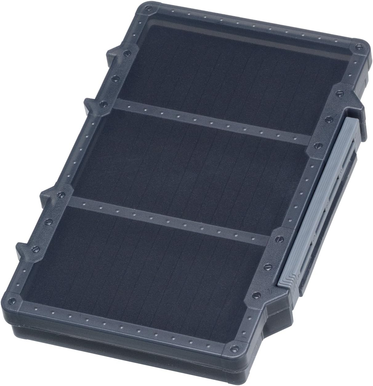 Daiichi #33251 MC Case #195F Free Box 195 x 114 x 20 mm Black (2512)