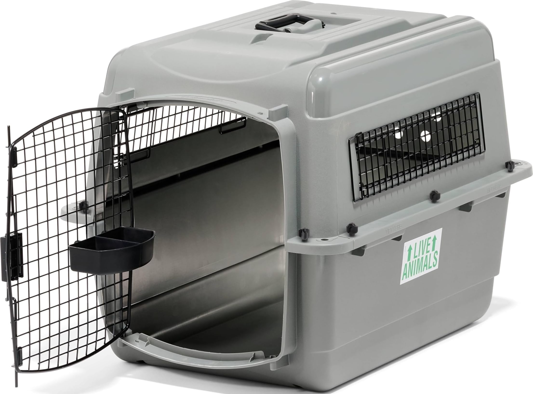 Petmate Sky Kennel for Air Travel, 28in Dog Crate for Pets 15 to 30lbs