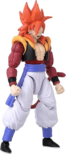 Miniatura 4 de Dragon Ball Super - Figura de acción y set de accesorios Dragon Stars Power Up Pack, Gogeta Super Saiyan 4, Bandai Namco