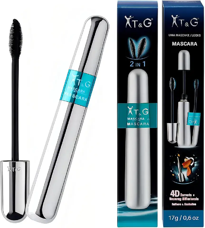 Rímel Tango 4D Preto Máscara Cílios à Prova D'água Cruelty Free 17g, Tango