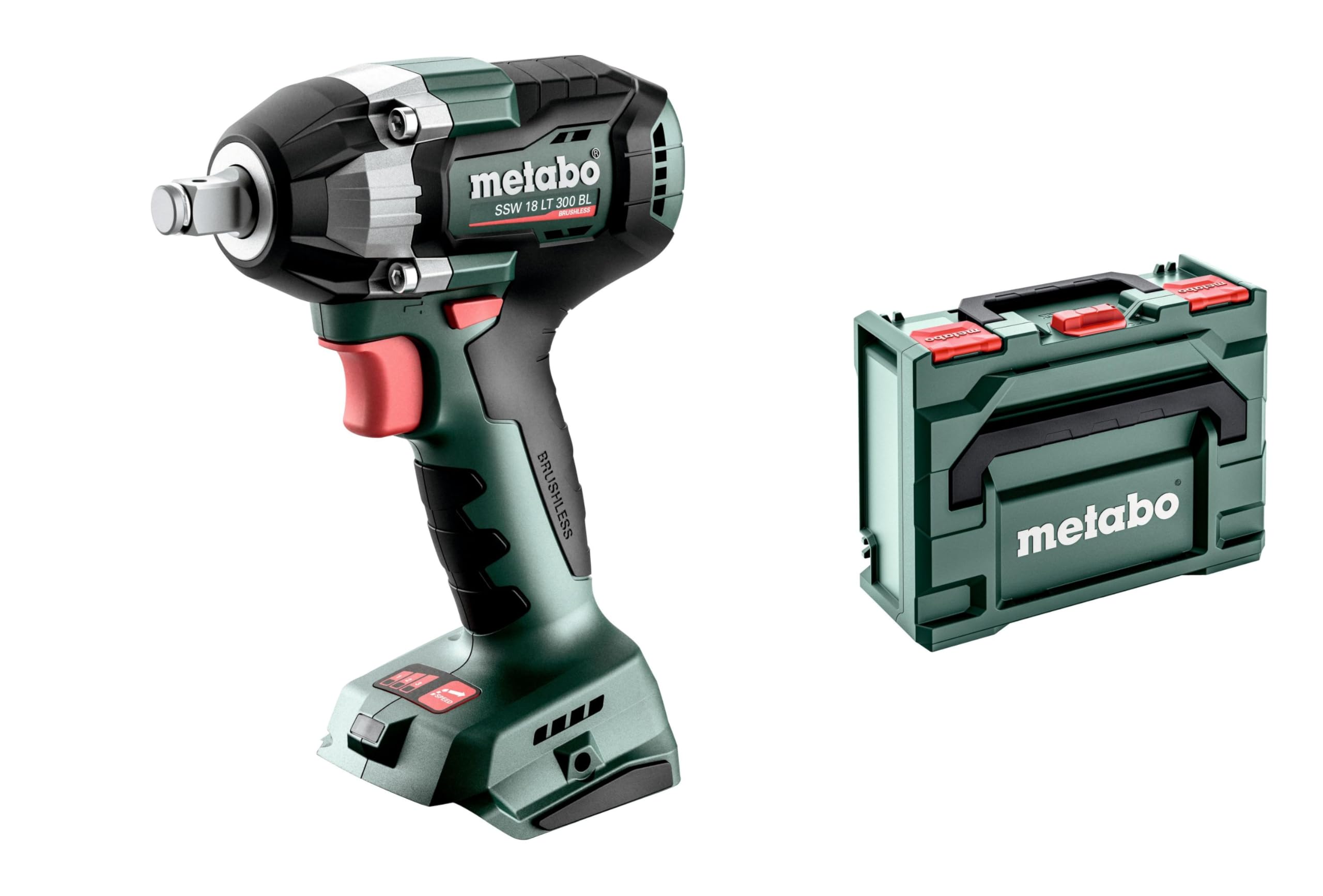 Metabo 602398840 SSW 18 LT 300 BL Kömürsüz Akülü Somun Sıkma 1/2" (akü & şarj cihazı hariç)