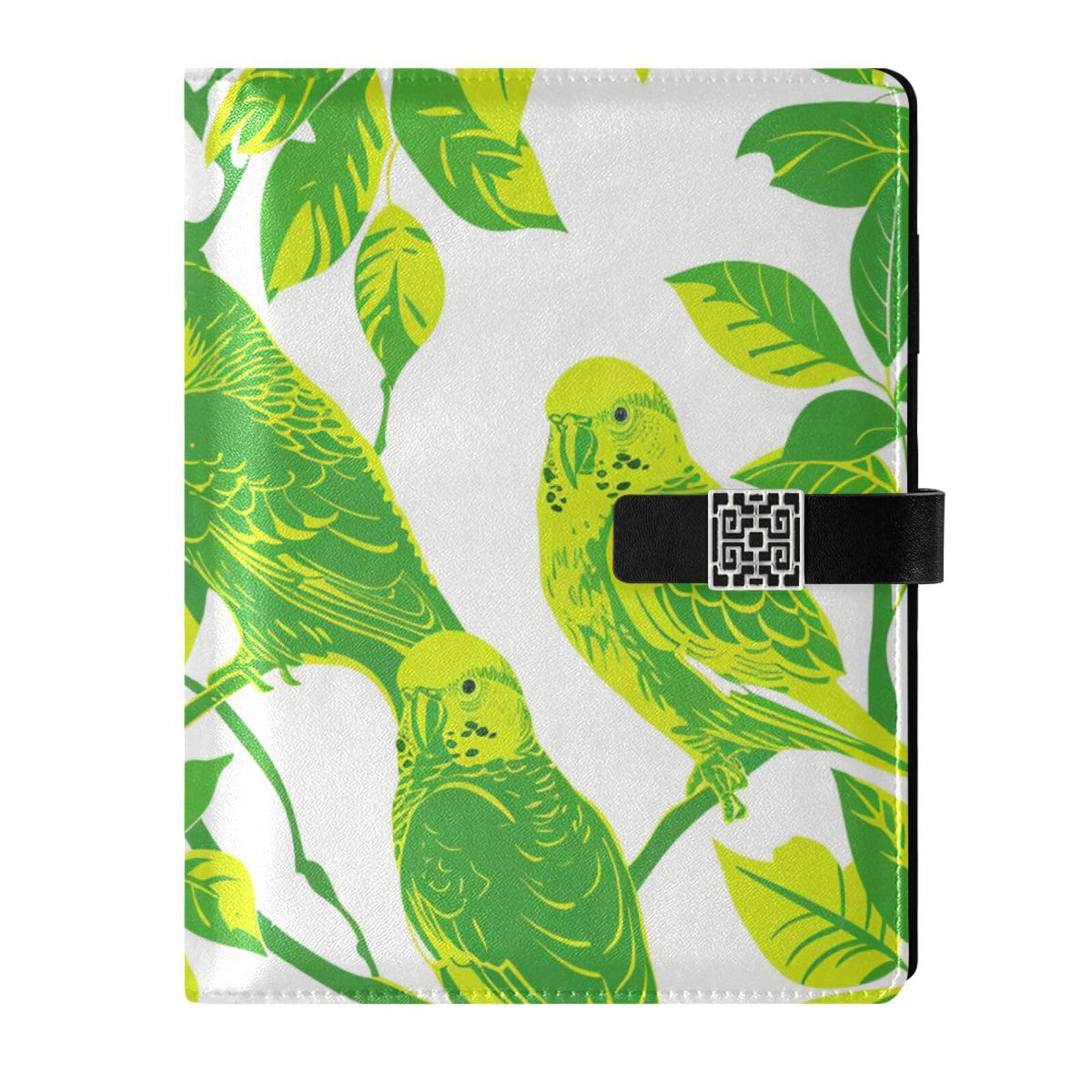 Carnet de notes ligné vert fluo pour organiser vos réunions au bureau