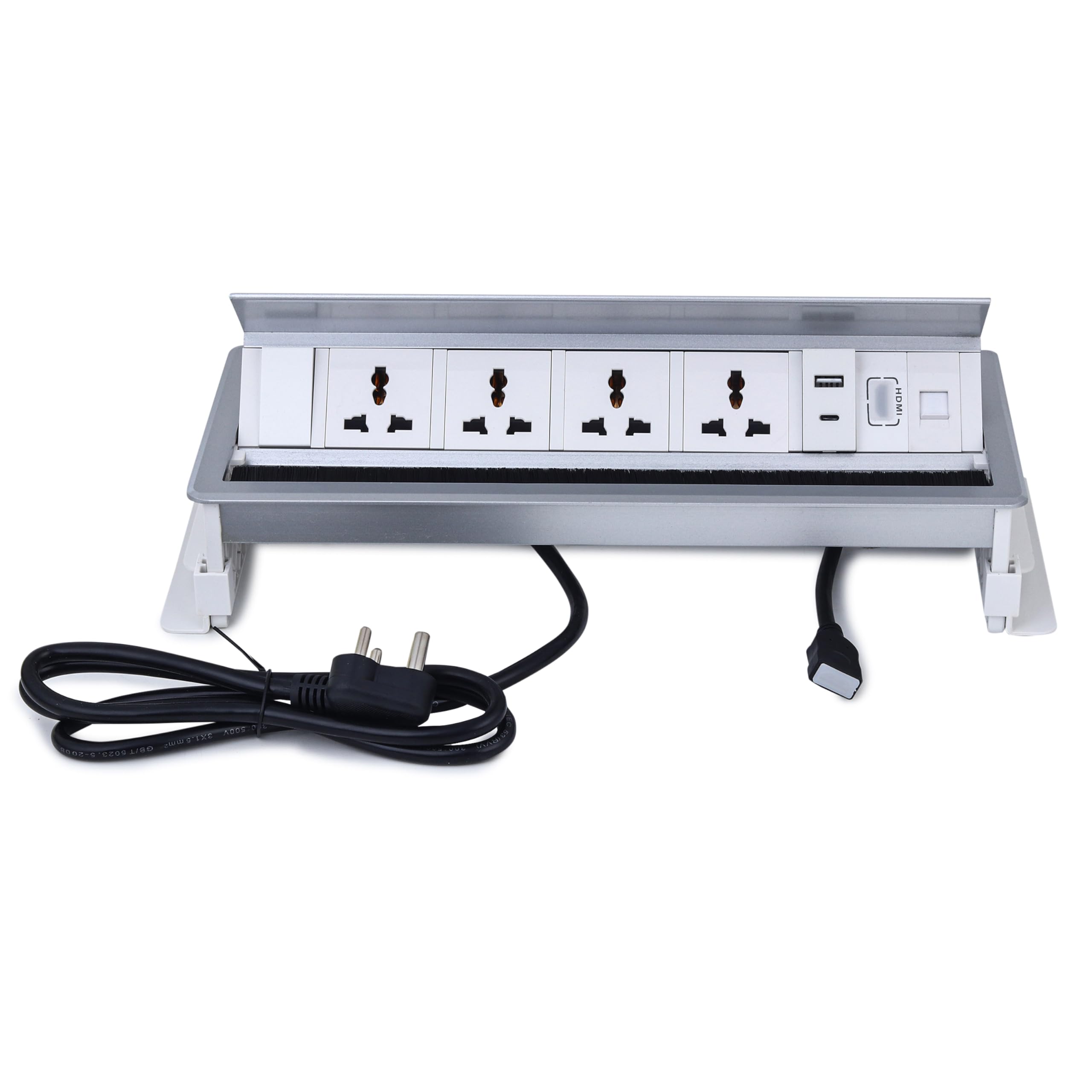 BOXNUBE Fliptop Box Cable Cubby Extension Board with On-Off Switch