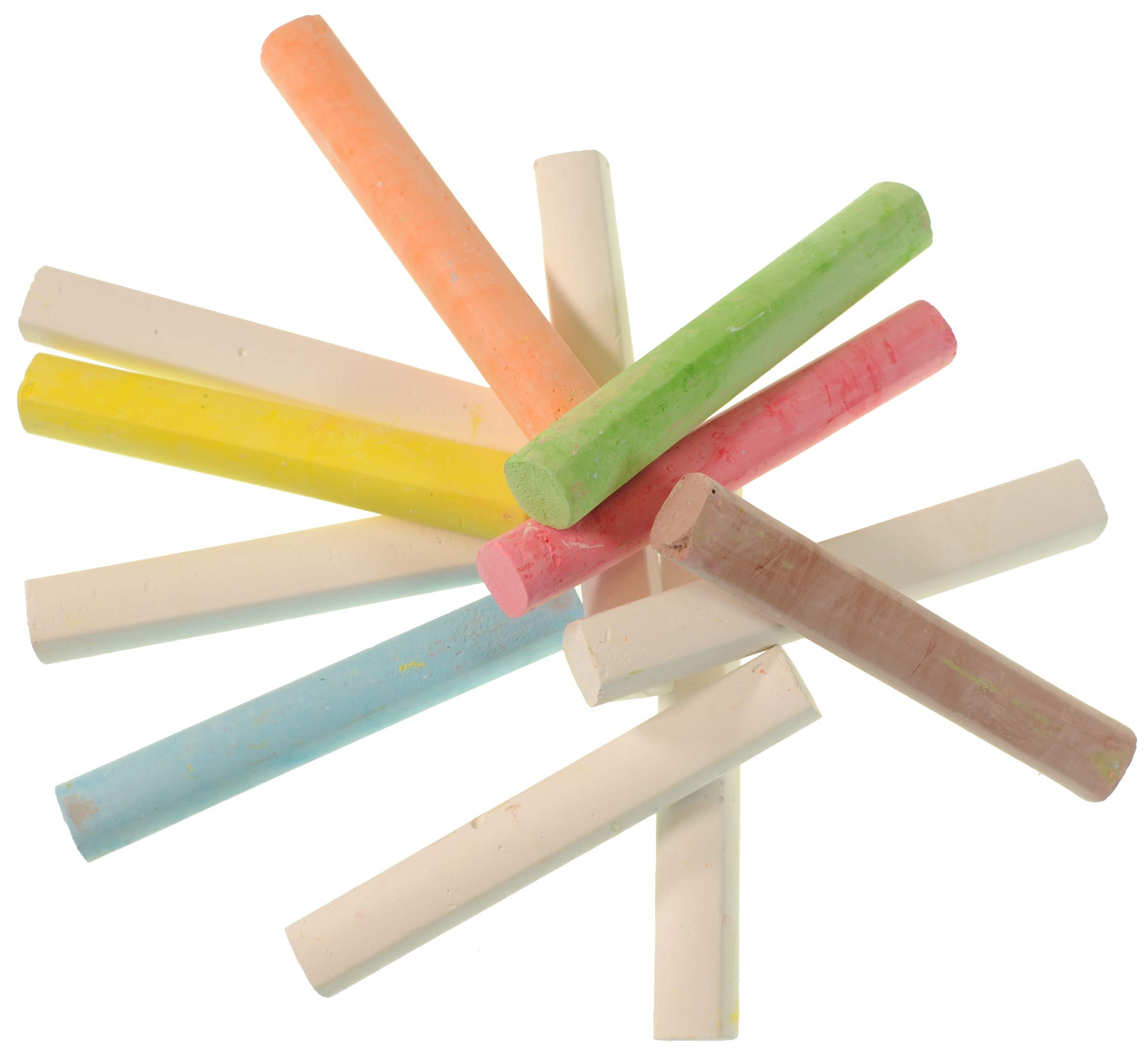 Corvus 190670 Chalk 12 Pieces White Colored, Multi