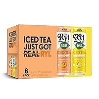 Vista 12 de Ryl - Paquete de Té Helado Front Porch, Té Dulce y Half N' Half – Supermezcla Antioxidante, Sin Ingredientes Artificiales, Cero Azúcar, Cinco