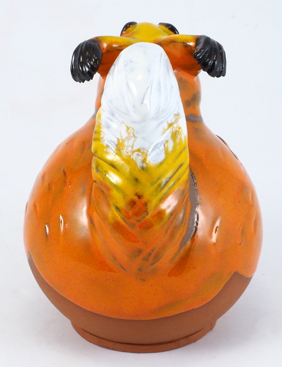 Midene Decoration Jardin Exterieur Statue en Céramique - Deco Extérieur - Figurines pour Jardin - Faite à la Main, Résistant au Gel, Cadeau Unique pour Les jardiniers - Écureuil