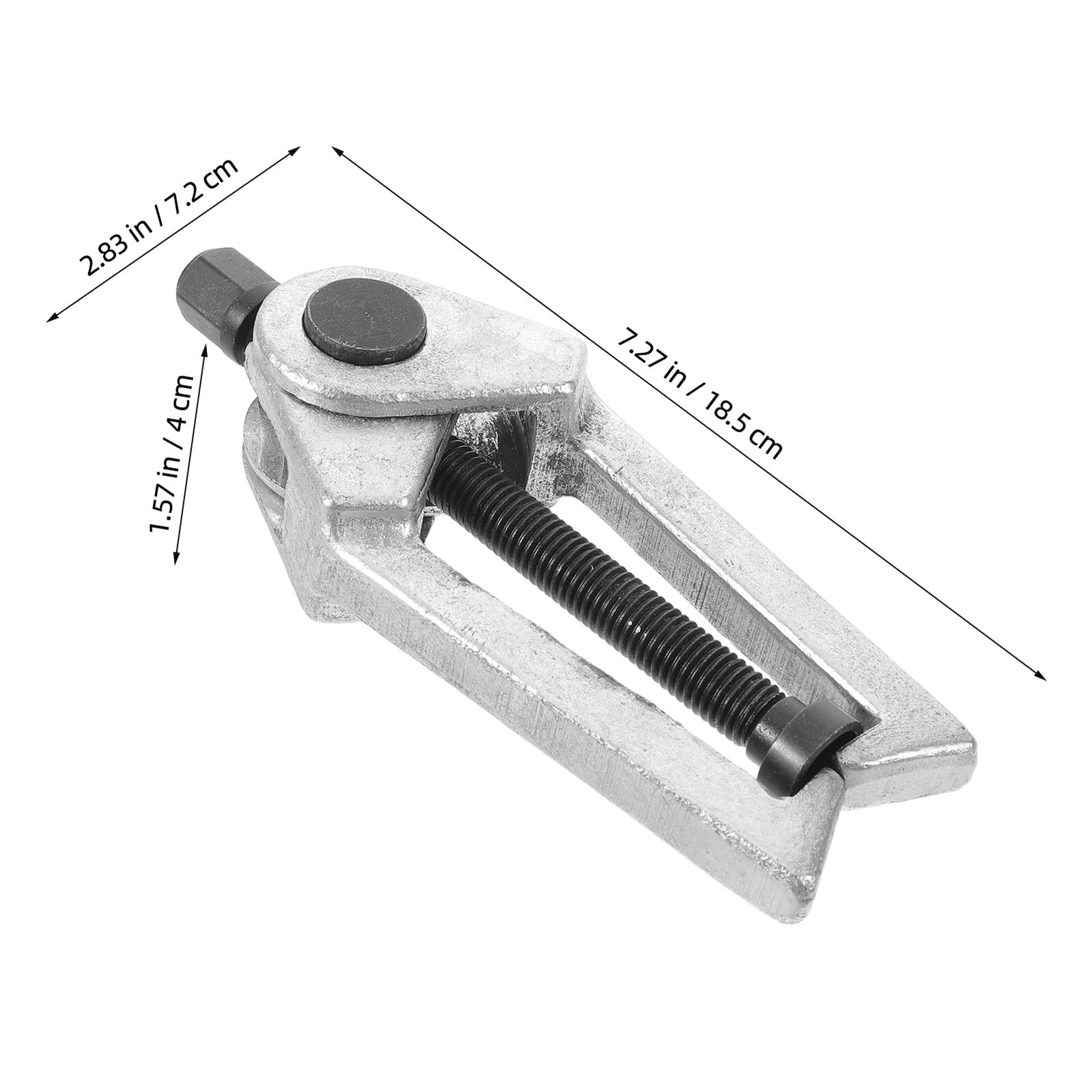 HEMOTON Extracteur de Rotule de Direction Manuelle 18,5 X 7,4 X 4 Cm en Acier Robuste pour Biellettes Intérieures, Outil D’Entretien à Suspendre Voiture, Camion et SUV, Outil Extracteur