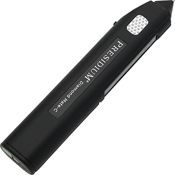 Presidium Diamond Mate C (PDMT-C) Diamond Tester | Professional Portable Diamond Authenticity Testing Tool | Diamond and Jewelry Thermal Conductivity Tester with Rechargeable Battery and AC Adapter