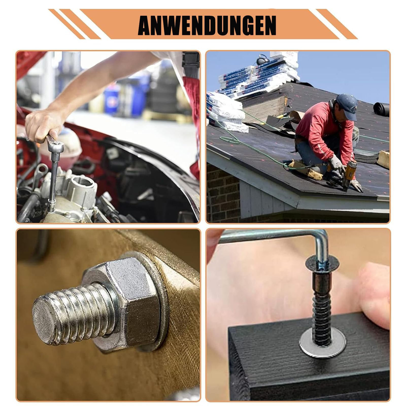 Rondelle M5 In Acciaio Inox A2 - 100 Pezzi, 15 Mm DIN9021 | Per Viti, Dadi, Fai Da Te E Lavori Professionali - Foto 5