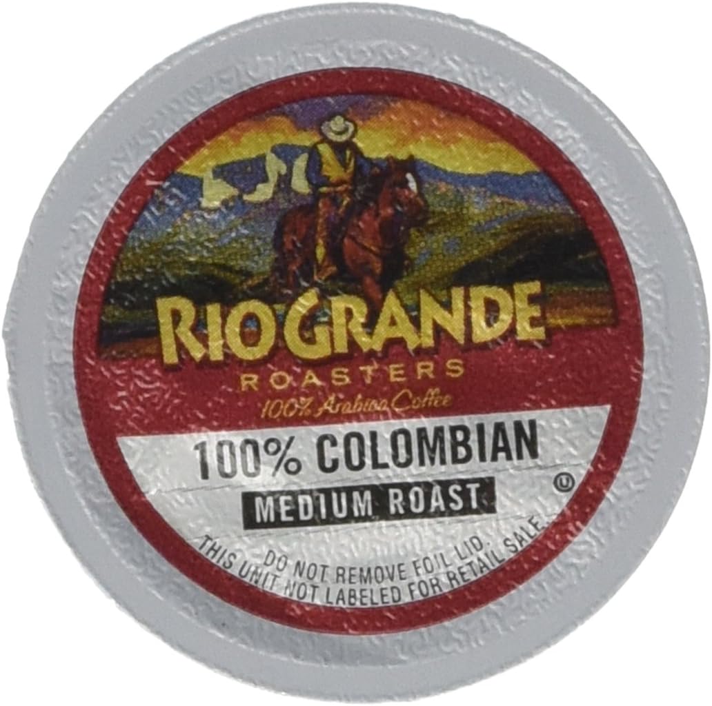 Rio Grande Roasters Colombian Coffee Single Serve, 80 Count