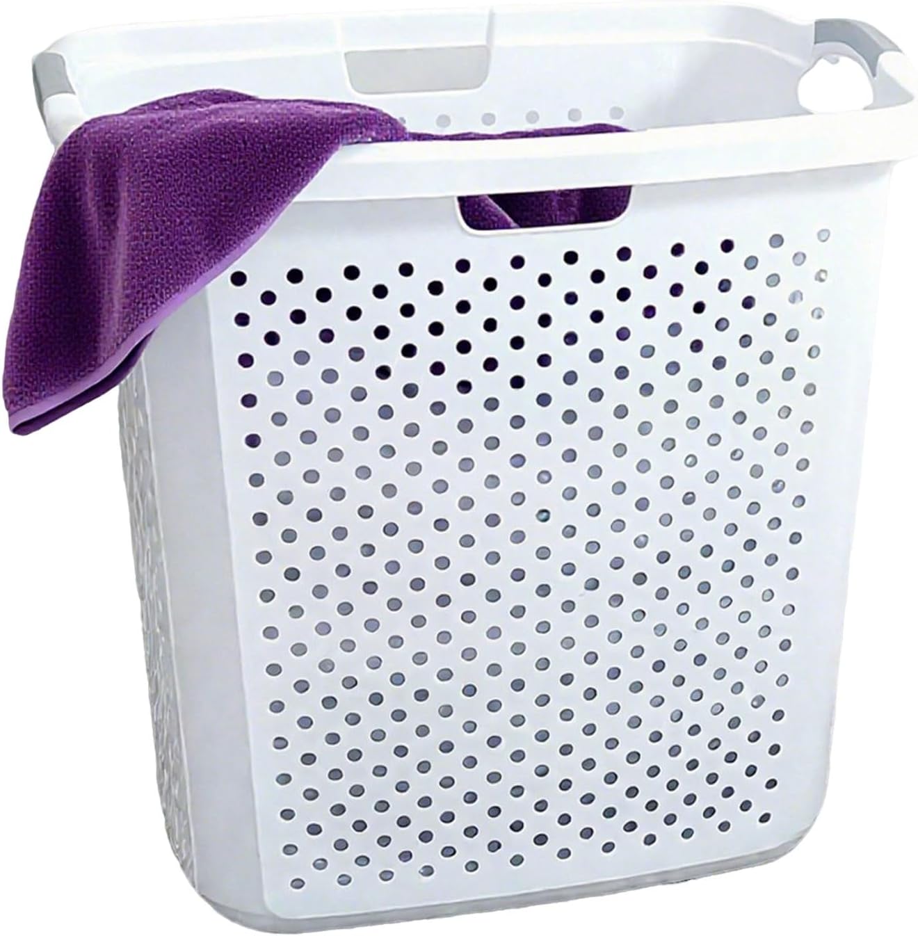 Comfortable lightweight laundry basket for bedroom bathroom and laundry room