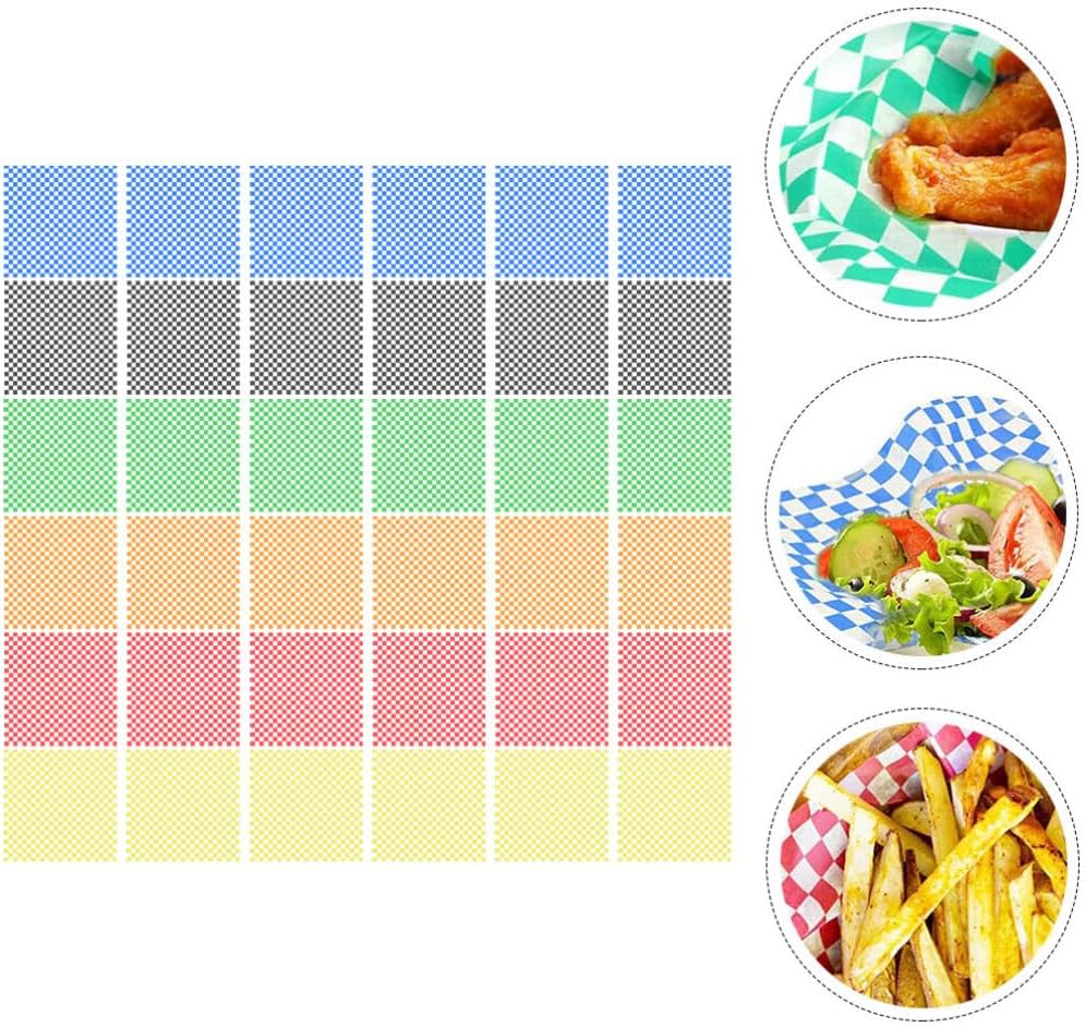 EXCEART 240pcs Beeswax Food Wraps Food Wrapping Paper for Sandwiches Fried Chicken and Snacks Grease Reusable and Lightweight Kitchen Storage image 4