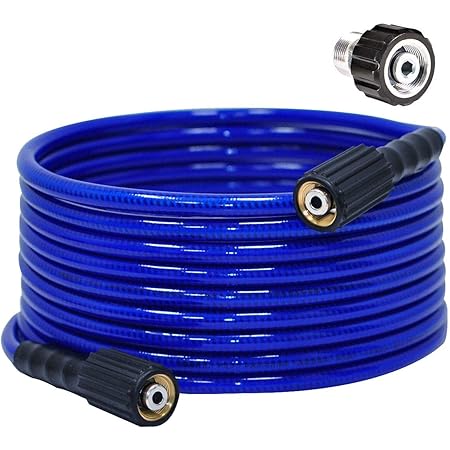 Amazon Com Yamatic Replacement Pressure Washer Hose Adapter For Sun Joe 1 4 X 25 Ft 3200 Psi Power Washer Hose Garden Outdoor