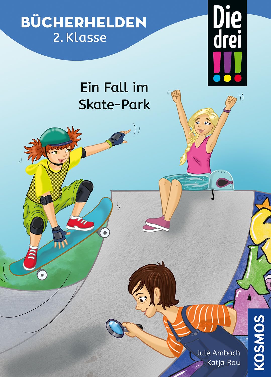 Die drei !!!, Bücherhelden 2. Klasse, Ein Fall im Skate-Park: Erstleser Kinder ab 7 Jahre